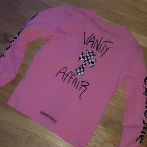 Vanity Fair Kids Long Sleeve Tee in Pink
